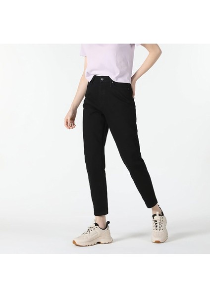 Zero Max Yüksek Bel Mavi Mom Jeans Likralı Esnek Kot Pantolon(Tam Kalıptır)