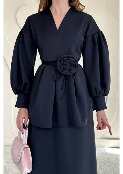 Gül Detaylı Etekli Takım fiyatları