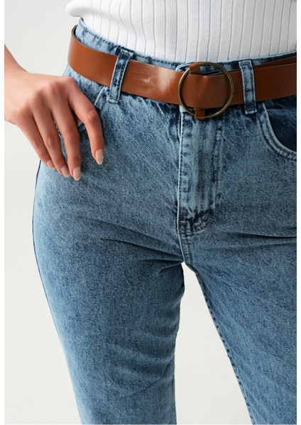 Zero Max Yüksek Bel Mom Mavi Jeans Likralı Esnek Boyfriend Kot Pantolon( 1 Beden Büyük Alınız) modelleri