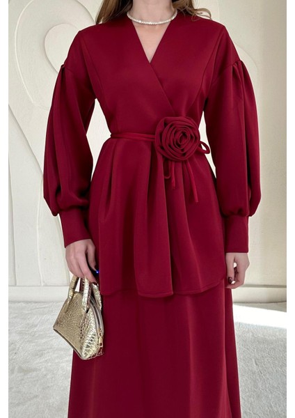 Gül Detaylı Etekli Takım fiyatları