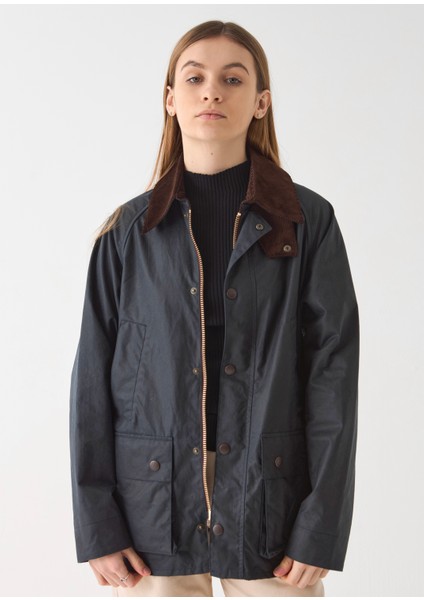 Barn Yağlı Ceket (Mavi)/ Barn Wax Jacket (Navy) / Barn Yağlı Ceket (Mavi) / Barn Waxed Cotton Jacket