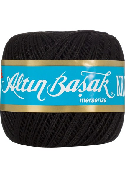 Altın Başak Kroşe Solmaz Merserize El Örgü Dantel İpliği 50 gr