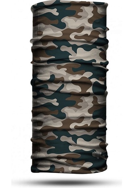 Baf Bandana Kamuflaj Krem