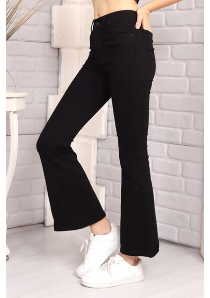 ByCukurovaFrango Leo Max Ispanyol Paça Slim Fit Jean