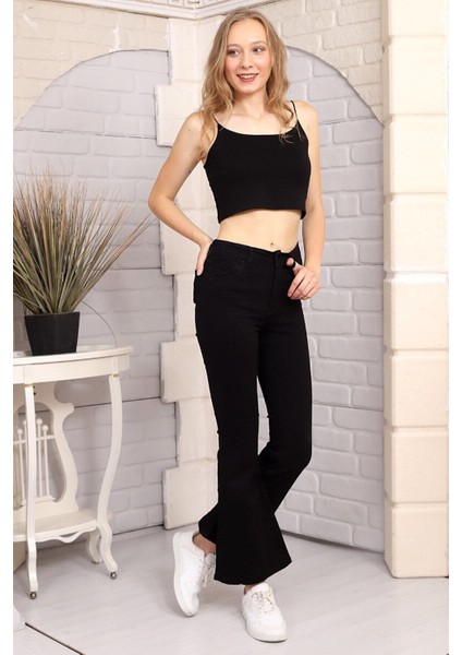 ByCukurovaFrango Leo Max Ispanyol Paça Slim Fit Jean modelleri