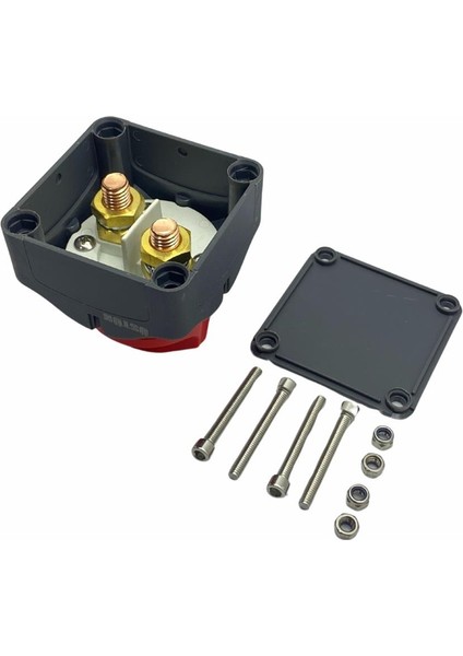 12V-50V Akü Devre Kesici Marin Tipi 200 A (Çevirmeli) (On-Off-Out)