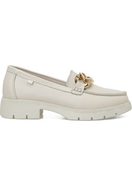 Mehy 5fx Bej Kadın Loafer