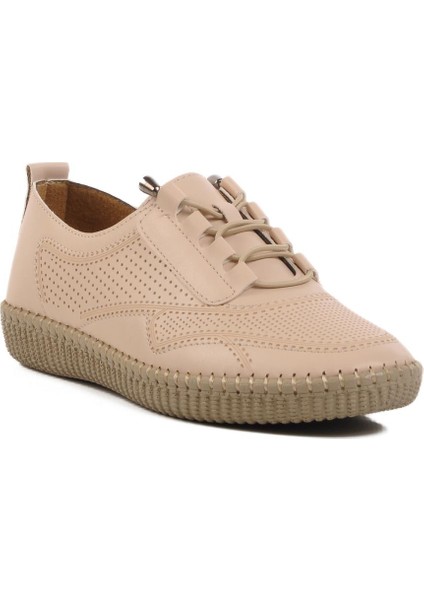 651566 Z Bej Kadın Günlük Ayakkabı