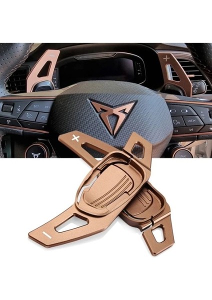 Cupra Formentor Kulakçık F1 Bronz Vites Pedalı Shifter Metal 3. Resime Bakınız