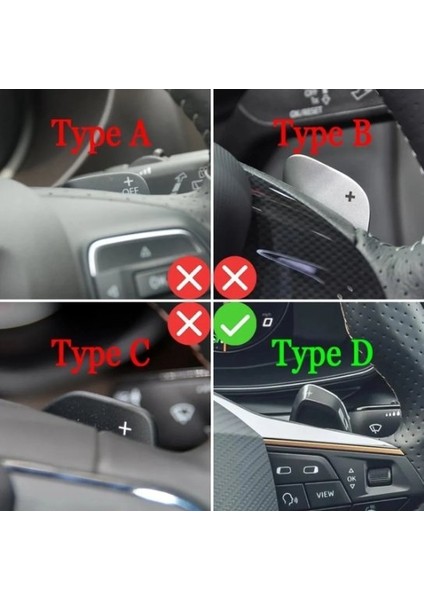 Cupra Formentor Kulakçık F1 Bronz Vites Pedalı Shifter Metal 3. Resime Bakınız modelleri