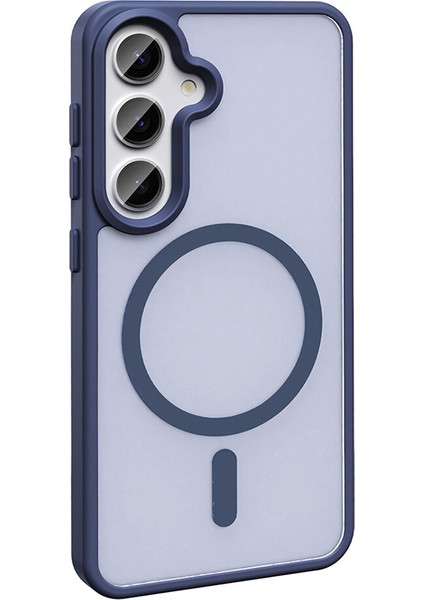 Samsung Galaxy S25 Plus Kılıf Magsafe Şarj Özellikli Mat Arka Yüzey Zore Sio Kapak + Nano Ekran Koruyucu fiyatları