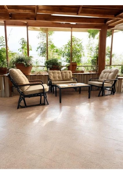 Star’s City Sallanabilir 2’li Oturma Grubu Bahçe ve Balkon Takımı