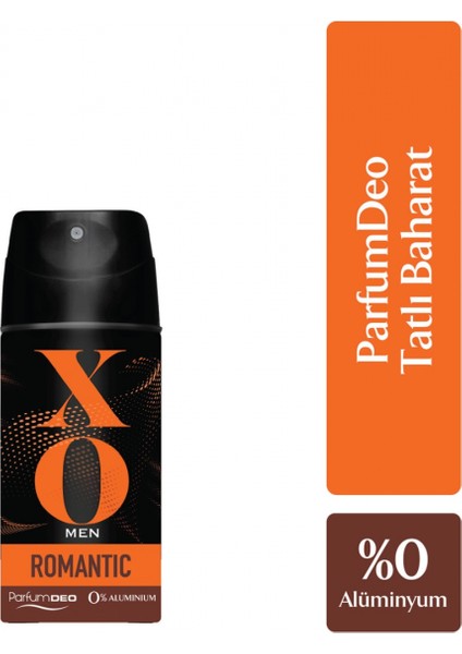 Deodorant 150 ml Erkek Romantıc 6’lı modelleri