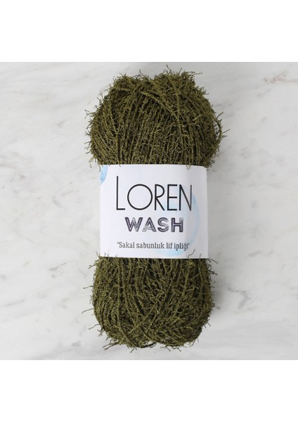 Wash Asker Yeşili El Örgü - R141 - 34031