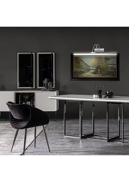 Dekoratif LED Aplik Siyah 9W 3000K Sarı