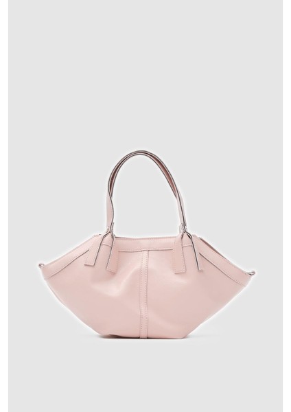 Bomin Pudra Pembe El ve Çapraz Çanta