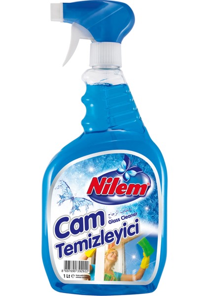 Cam Temizleyici Sprey Mavi - 1 Lt