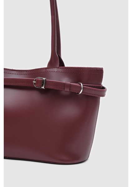 Glove Bordo Omuz Çantası