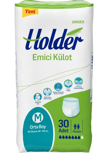 Emici Külot Hasta Bezi Medium Orta 120 Adet 4x30