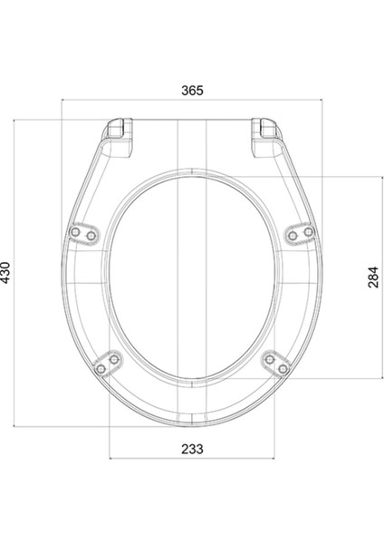 Klozet Kapağı Plaza Duroplast (41100)