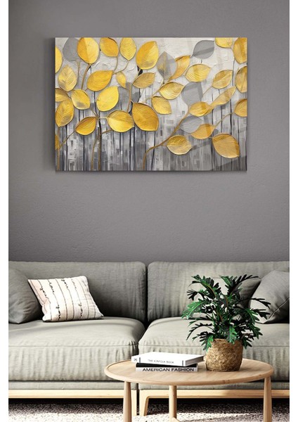 Soyut Yapraklar Kırılmaz Cam Tablo Sürrealist Tablo Salon Tablosu Ofis Tablosu fiyatları