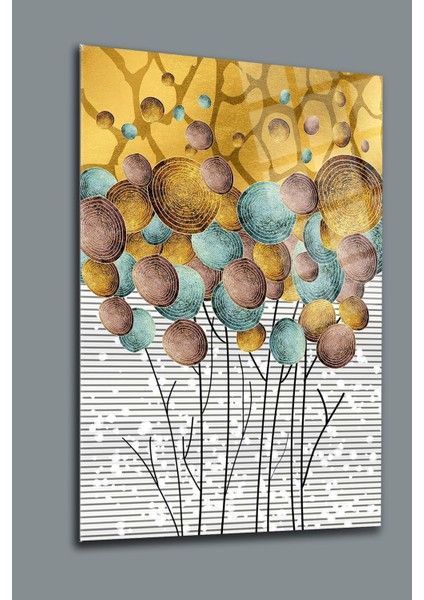 Soyut Desenler Kırılmaz Cam Tablo Salon Tablosu Ev Dekorasyonu Modern Tablo