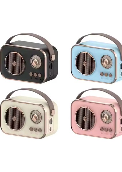 PL-4641 Bluetooth, Sd, USB Girişli Bluetooth Destekli Type-C Speaker