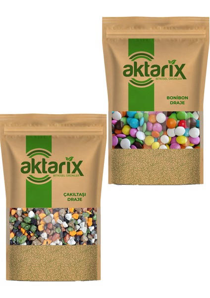 2'li Set 50 gr Çakıltaşı + 50 gr Bonibon Çikolata Draje