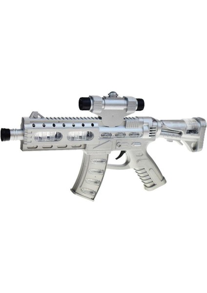 MP40 Poşetli Sesli Işıklı Tüfek -Prs