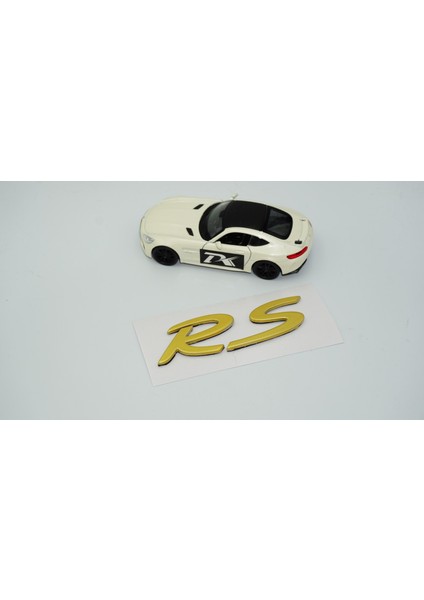 Porsche 911 Rs Bagaj Sarı Gold Abs Yazı Logo Amblem modelleri