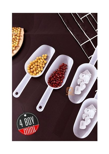 Winwinstore Mutfak Mini Erzak Küreği 4 Boy