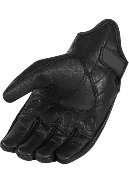 Motosiklet Eldiveni %100 Gerçek Deri Siyah Touch Özellik Unisex Korumalı Motor Eldiveni Nx-7 fiyatları