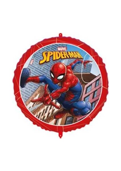 Folyo Balon Spıderman 18 Inc 4 Lü Set