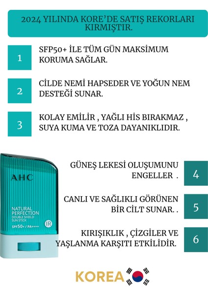 Naturel Perfection Double Shield Sun Stick SPF 50 Pa++++ fiyatları