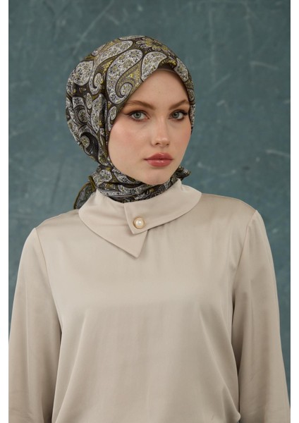 Ottoman Desen Ince Pamuk Eşarp