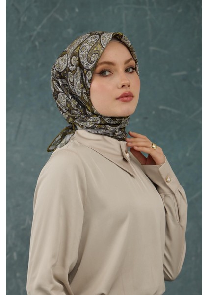 Ottoman Desen Ince Pamuk Eşarp