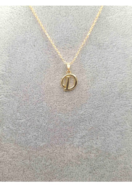 Altın Renk D Harfi Kolye fiyatları