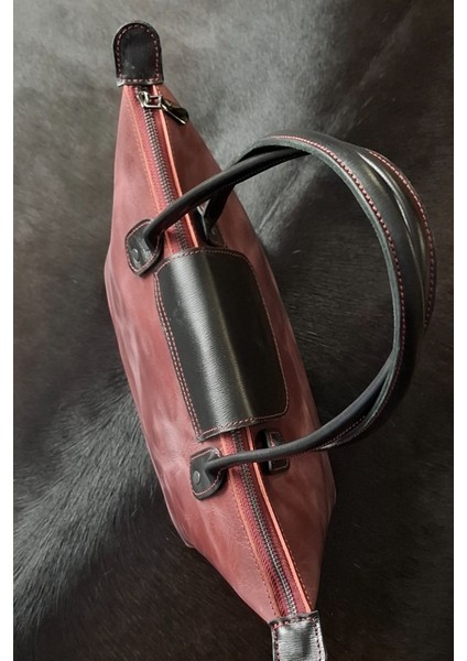 Omuz Çantası Hakiki Deri El Yapımı Büyük Boy Kadın Çantası indirimleri