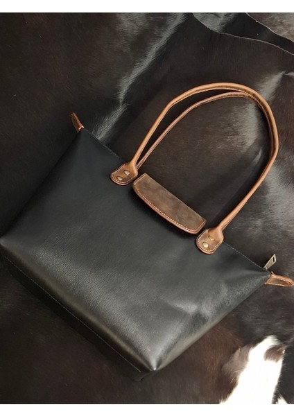 Omuz Çantası Hakiki Deri El Yapımı Büyük Boy Kadın Çantası modelleri