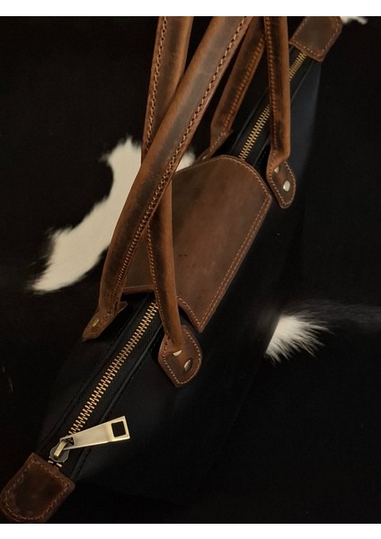 Omuz Çantası Hakiki Deri El Yapımı Büyük Boy Kadın Çantası indirimleri