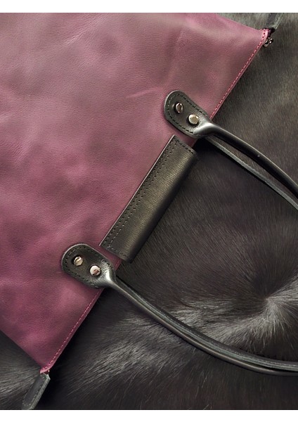 Omuz Çantası Hakiki Deri El Yapımı Büyük Boy Kadın Çantası modelleri