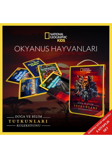 National Geographic Kids - Okyanus Hayvanları Koleksiyonu