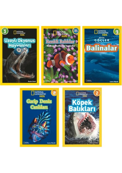 National Geographic Kids - Okyanus Hayvanları Koleksiyonu fiyatları
