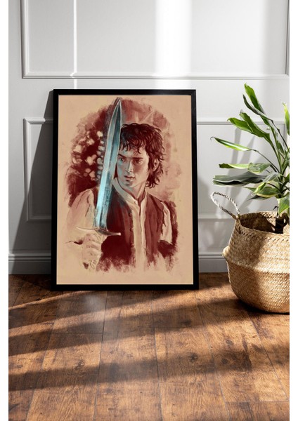 Yüzüklerin Efendisi Çerçeveli Tablo - Frodo Baggins Posteri Tablo fiyatları