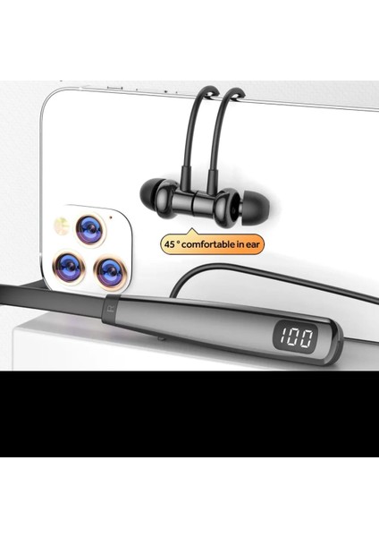 Brıjo Y10 Sporcu Bluetooth Kulaklık Boyun