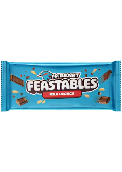 Mr.beast Feastables Pack 4 Kıng Size Bar 4X60GR