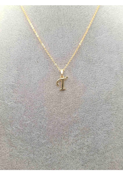 Altın Renk T Harfi Kolye fiyatları