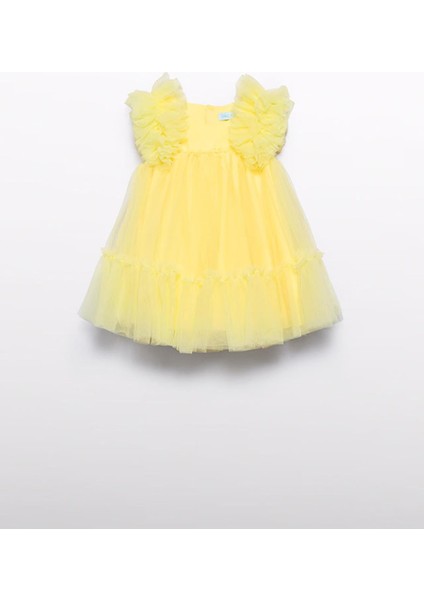 Abel&lula Kız Çocuk Tül ELBISE_MNVS5029 modelleri