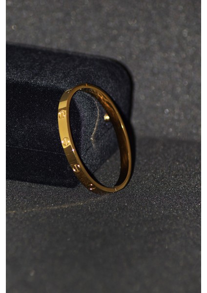 Yüksek Kaliteli Stainless Steel (Paslanmaz Çelik) Gold Bileklik
