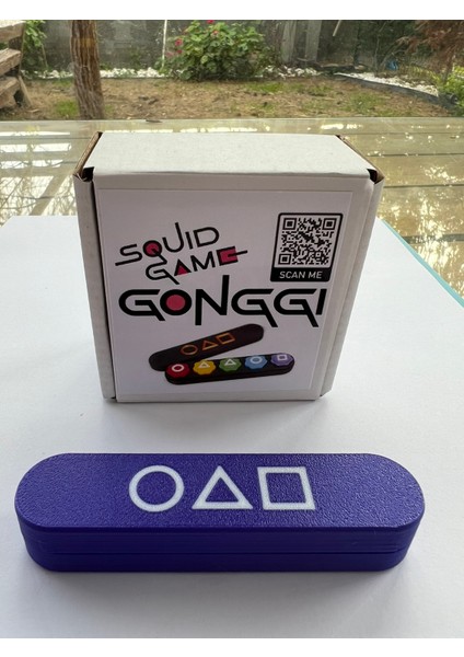 Mor Kutulu, Çelik Bilyalı Squid Game 2 Gonggi 5 Taş Oyunu, Kalamar Oyunu Beş Taş,kore Oyunu